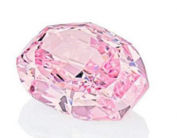 Alrosa 将于11月出售一颗14.83ct的椭圆形粉钻